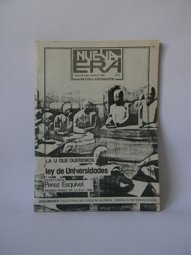 Nueva Era Revista Estudiantil 1981 Política Dictadura