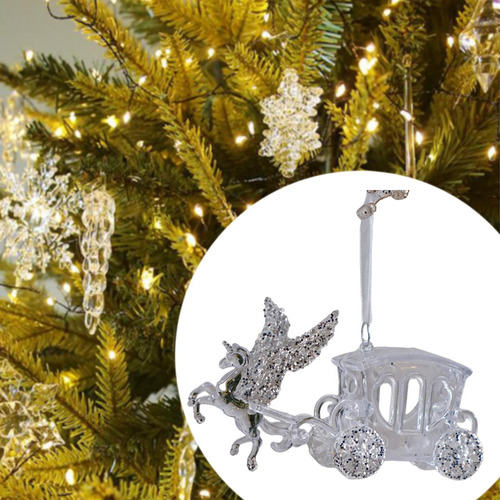 2 Adorno Para De Navidad, Decoración Colgante, Regalo Carro