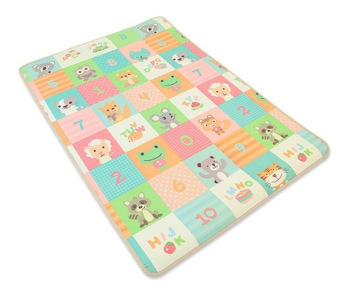 Imagen 3 de 6 de Alfombra Antigolpes Carestino Reversible 120x180 Amigos