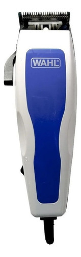 Recortadora Wahl Complete Haircutting 17PC Kit 79420-200 blanca y azul