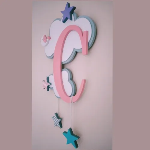 Letras Iniciales En Mdf