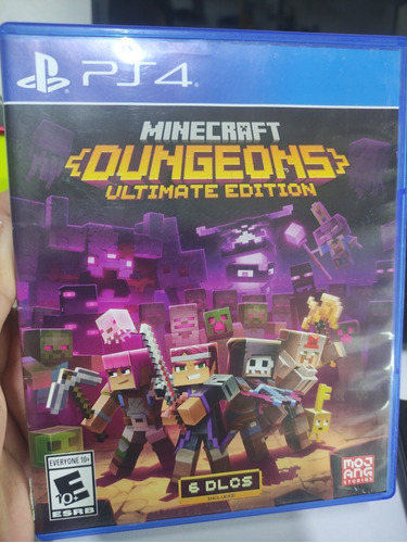 Video Juego Ps4 Minecraft Dungeons 