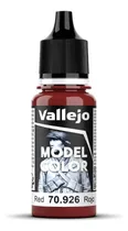 Comprar Vallejo 70926 Model Color Rojo Acrílico Al Agua En La Plata 