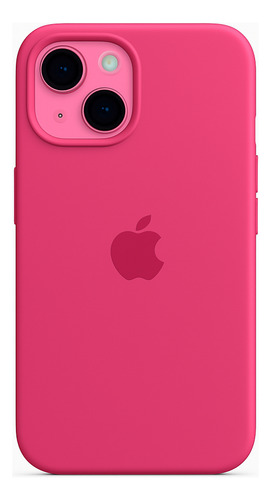 Funda Iphone 13 14 15 Silicona Case Pro Y Pro Max Fucsia Iphone 14