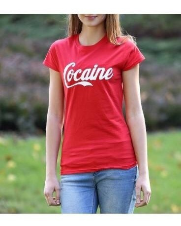 Playera Coca Cola Cocaine