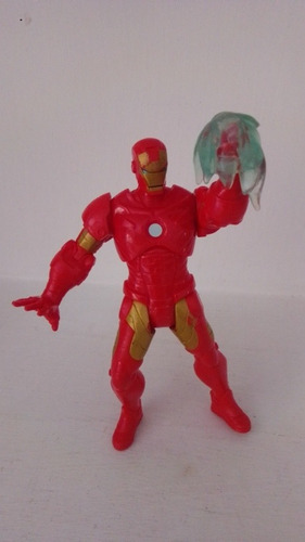 Figura Ironman Marvel Con Golpe De Mano 16cm 