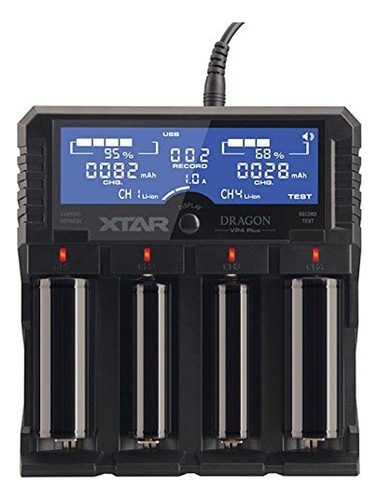 Cargador De Bateria Universal Speedy Con Pantalla Lcd, Carga