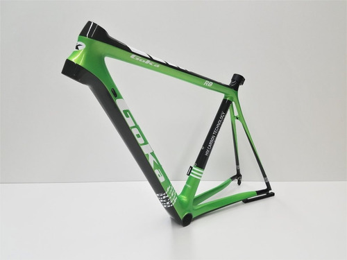 Cuadro + Horquilla Bicicleta Goka R8 Carbono Ruta T/52