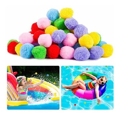 72 Pcs Cotton Splash Soaker Bomba Ball 2 4 Absorbente S...