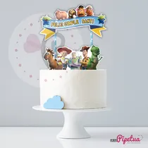 Comprar Topper Para Torta Toy Story Adorno Torta Centro De Torta Sorbet