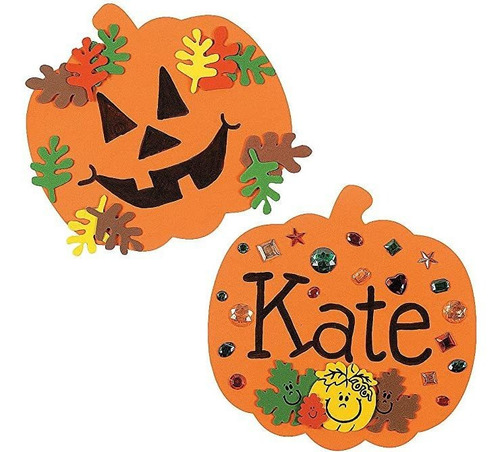 Calabazas De Halloween De Espuma De 8 Pulgadas, Formas Artes