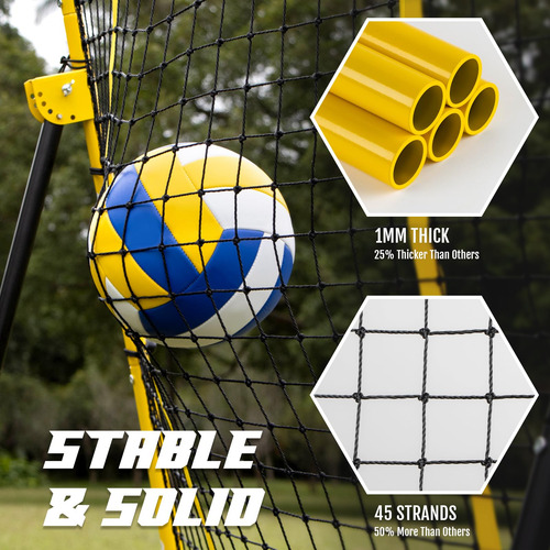 Volleyball Rebounder Net Newbyinn, Entrenamiento De Voleibol