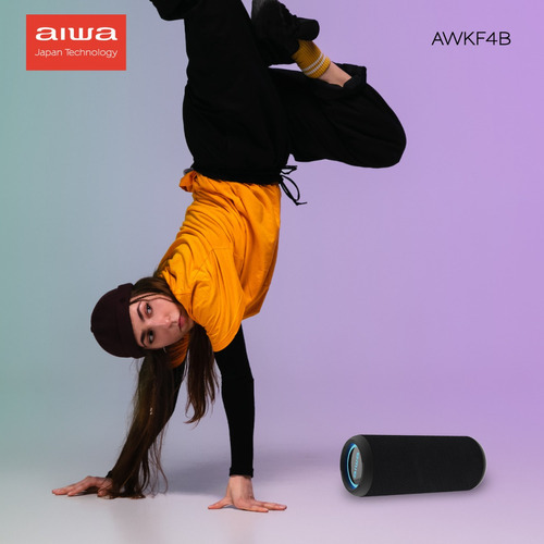 Parlante Portátil Bluetooth 20w Impermeable Tws Aiwa Aw-kf4