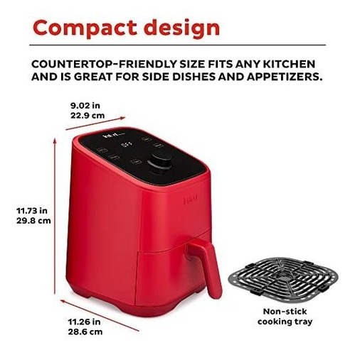 Mini Freidora De Aire Instant Pot Vortex 4 En 1 2qt -rojo