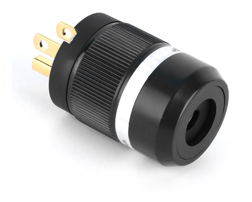 Conector De Cobre Puro Monosaudio M100g Chapado En Oro Power