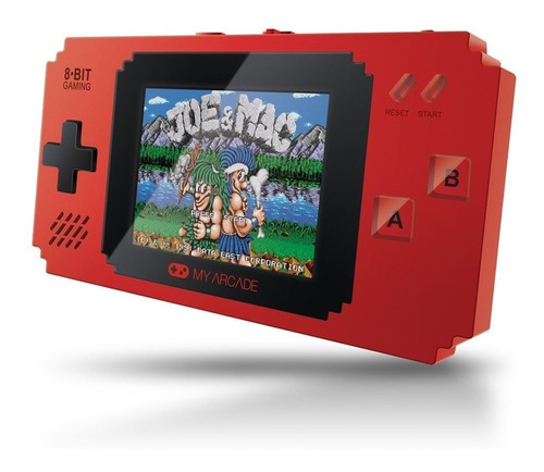 Console My Arcade Pixel Player Standard cor  vermelho e preto