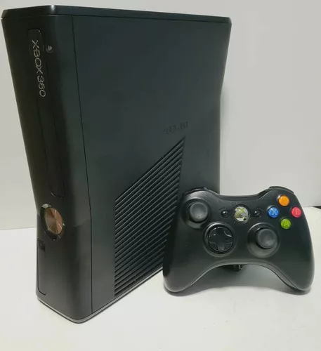 Gameteczone Usado Console Xbox 360 Slim 4GB Desbloqueado c/ 1