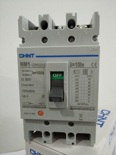 Breaker Industrial 100amp Chint