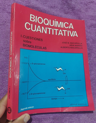 Libro Bioquímica Cuantitativa José Macarulla