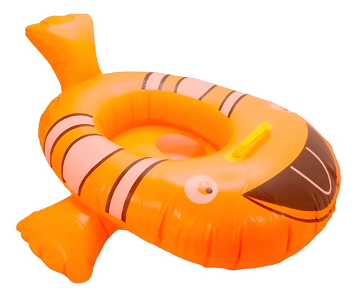 Bote Lanchita Flotador Inflable Bebé Asiento Alberca Nadar