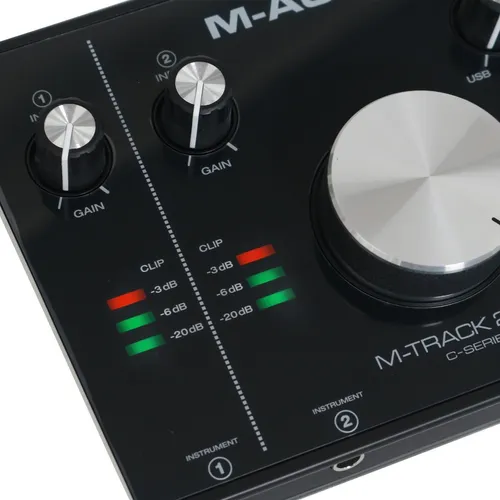 Interface De Audio M-audio Placa Grabacion Mtrack 2x2 Usb