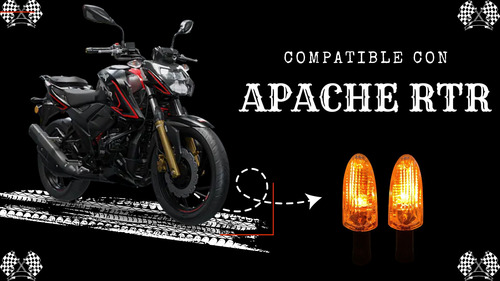 Direccional Tvs Apache Rtr Juego C/2 Piezas