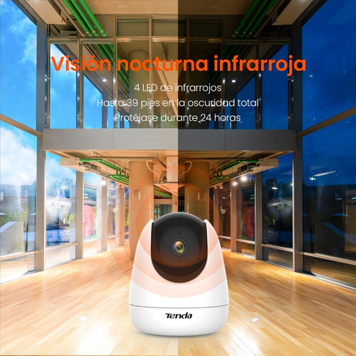Imagen 7 de 8 de Camara De Vigilancia Tenda Cp3 1080p Hd Vision Nocturna 360