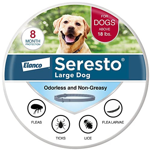 Large Dog Vet-recommended Flea & Tick Treatment & Preve...