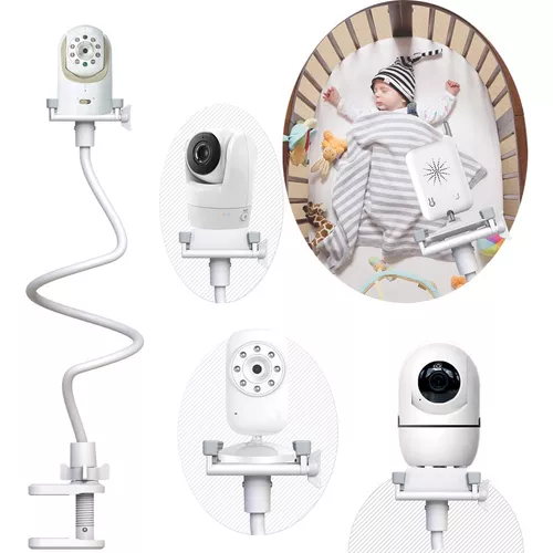 Derebir Soporte para cámara de bebé, soporte flexible para monitor de bebé,  compatible con monitor de bebé de óptica infantil, soporte de cámara para  monitor de bebé, soporte fuerte para cámara compatible con la mayoría de  monitores de  