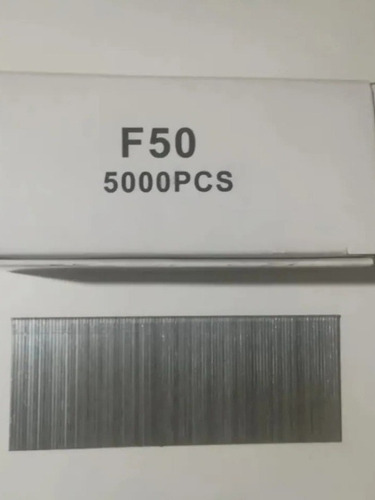 Clavos Puntas F50 Calibre 18 Caja De 5.000 Unidades 50mm 