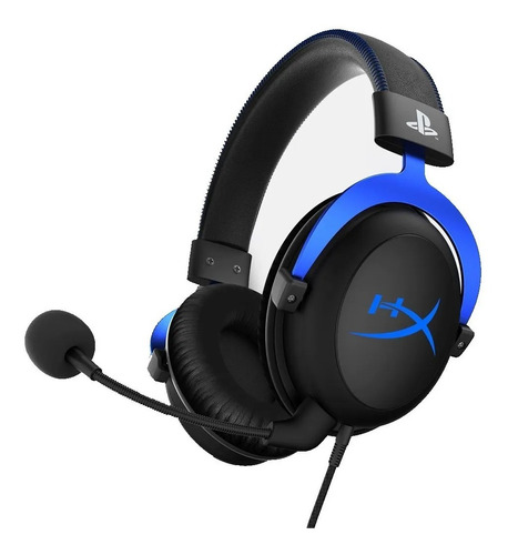 Audífono Gamer Ps4 Cloud Azul Hx-hscls-bl/am Hyperx