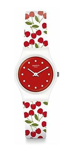 Reloj Para Mujer Swatch 1904 Energy Boost Correa De Silicona