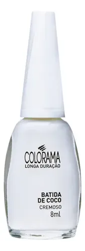 Esmalte Colorama Batida De Coco Cremoso Longa Duração 8 Ml