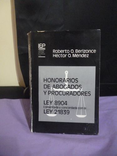 Honorarios De Abogados Y Procuradores - Berizonce (detalle)