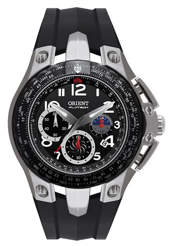 Orient Flytech Titanium Chronograph Original Nota E Garantia