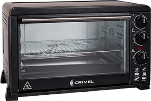 Horno Electrico Crivel 43 Lt Color Negro