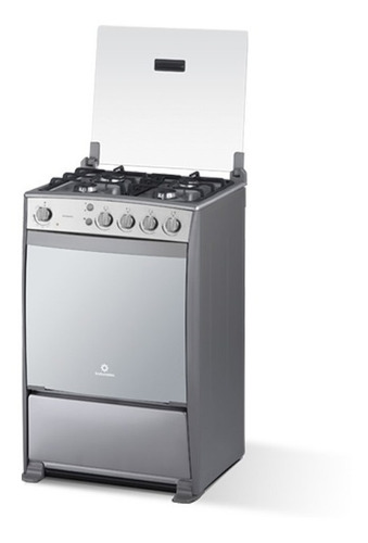 Imagen 1 de 1 de Cocina A Gas Indurama Granada 24 Pulgadas Frente Inox