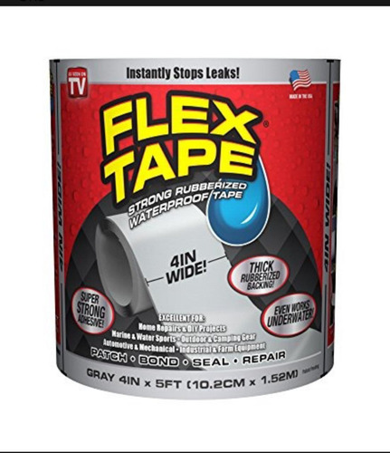 Cinta Flex Tape Impermeable Fuerte 10x152 Cm