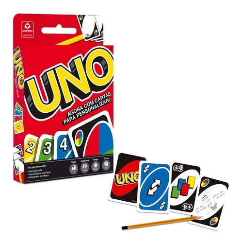 Uno Copag Jogo de Cartas 114 Cartas