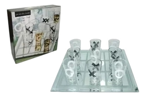 Jogo Da Velha Com Copos De Shot - Drinking Shot Pequeno