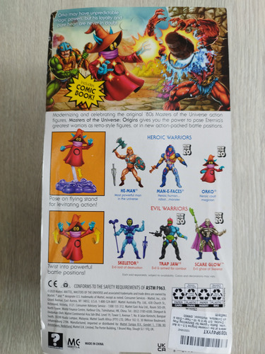 Masters Of The Universe Origins Orko (Usado)