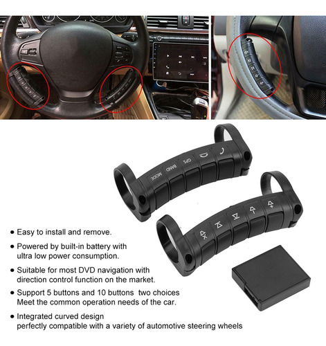 Dvd Inalámbrico Con Control Remoto Universal Para Volante De