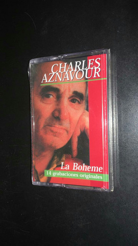 Charles Aznavour La Boheme Cassette Nuevo