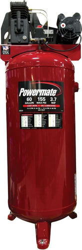Compresora Powermate 3.7hp 60 Gallones