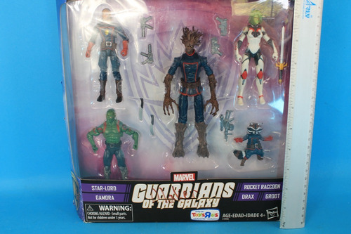 Guardians Of The Galaxy Star Lord Drax Groot Gamora (Usado)