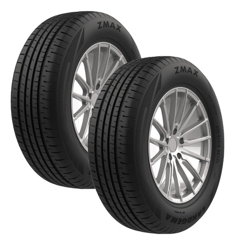 Paquete De 2 Llantas 185/70 R14 Zmax Landgema 88t