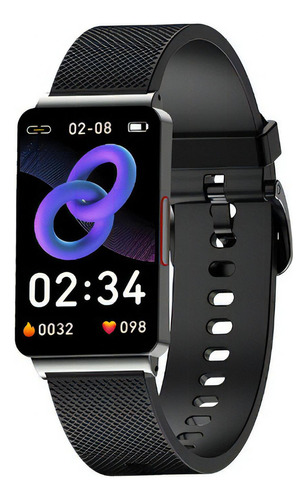 Smartband Genérica Smartwatch smartwatch smartwatch smartwatch smartwatch smart watches android Sport 1.57" con red móvil caja 1.57mm de  abs  negra, malla de  cuero