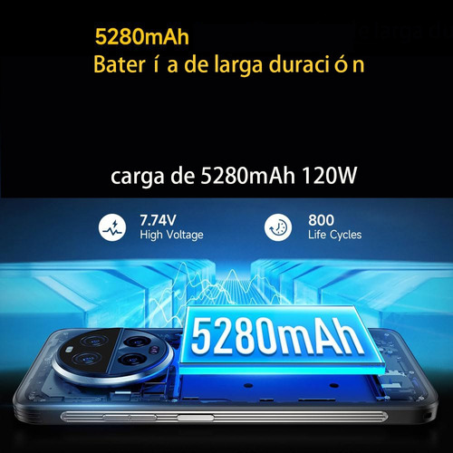 Ulefone Armor 23 Ultra 24gb+512gb Android 13 50mp+50mp 6.78 Fhd+ 5280mah 120w Celular
