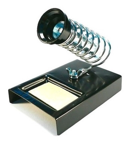 Imagen 2 de 6 de Soporte Para Soldador De Electrónica Con Esponja Limpia Punta Zurich Sy-10