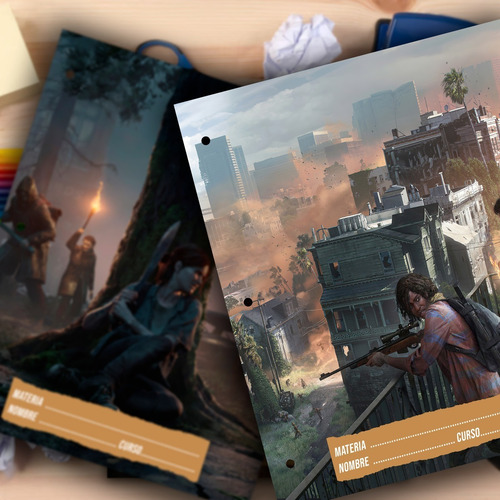Separadores Caratulas The Last Of Us Imprimible - Hoja N°3